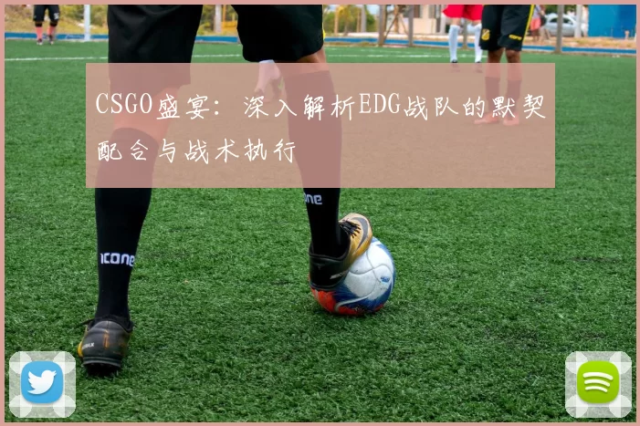 CSGO盛宴：深入解析EDG战队的默契配合与战术执行