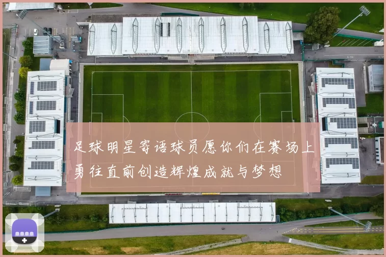 足球明星寄语球员愿你们在赛场上勇往直前创造辉煌成就与梦想