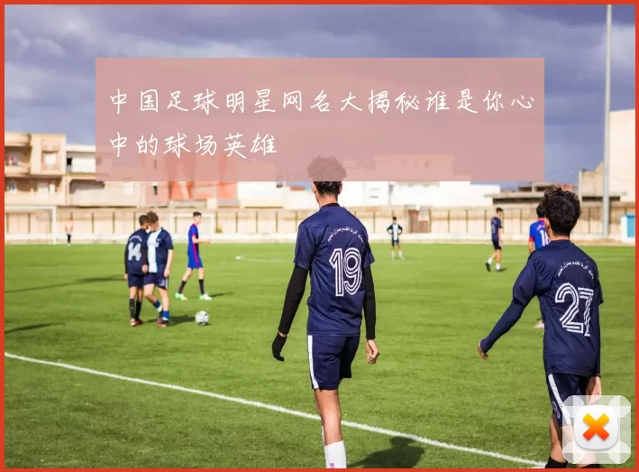 中国足球明星网名大揭秘谁是你心中的球场英雄