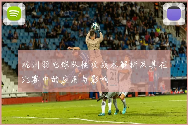 杭州羽毛球队快攻战术解析及其在比赛中的应用与影响